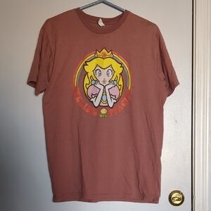 Princess Peach Graphic T-Shirt Lg